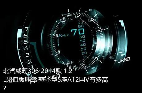 北汽威旺306 2014款 1.2L超值版厢货 基本型5座A12国V有多高？