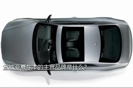 宣城亚夏东本的主营品牌是什么？