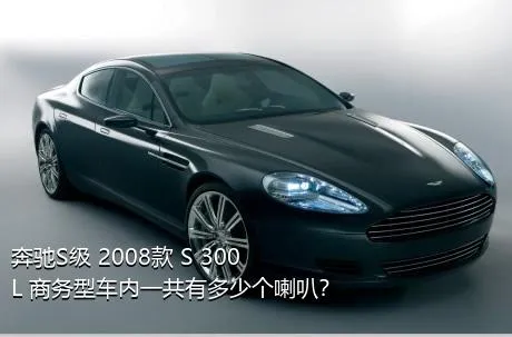 奔驰S级 2008款 S 300 L 商务型车内一共有多少个喇叭？