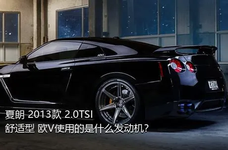 夏朗 2013款 2.0TSI 舒适型 欧V使用的是什么发动机？