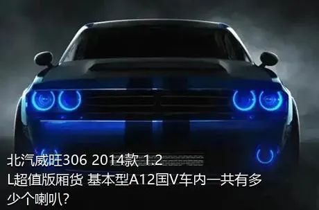 北汽威旺306 2014款 1.2L超值版厢货 基本型A12国V车内一共有多少个喇叭？