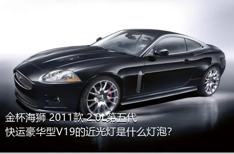 金杯海狮 2011款 2.0L第五代快运豪华型V19的近光灯是什么灯泡？