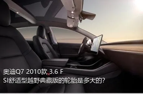 奥迪Q7 2010款 3.6 FSI舒适型越野典藏版的轮胎是多大的？