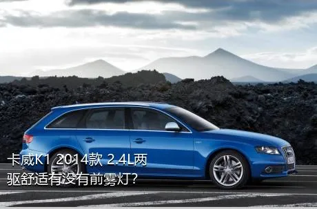 卡威K1 2014款 2.4L两驱舒适有没有前雾灯？