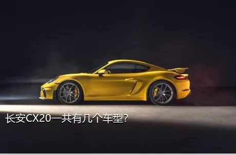 长安CX20一共有几个车型？