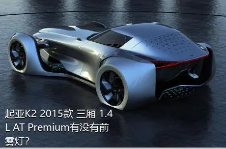 起亚K2 2015款 三厢 1.4L AT Premium有没有前雾灯？