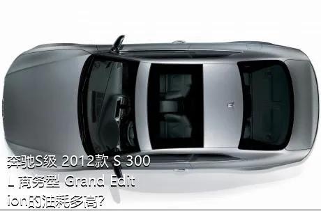 奔驰S级 2012款 S 300 L 商务型 Grand Edition的油耗多高？