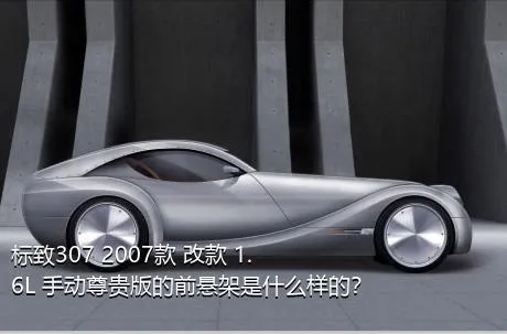 标致307 2007款 改款 1.6L 手动尊贵版的前悬架是什么样的？