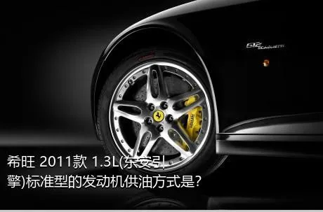 希旺 2011款 1.3L(东安引擎)标准型的发动机供油方式是？