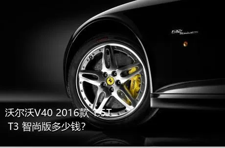 沃尔沃V40 2016款 1.5T T3 智尚版多少钱？