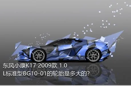 东风小康K17 2009款 1.0L标准型BG10-01的轮胎是多大的？