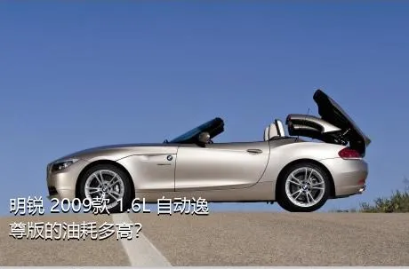 明锐 2009款 1.6L 自动逸尊版的油耗多高？