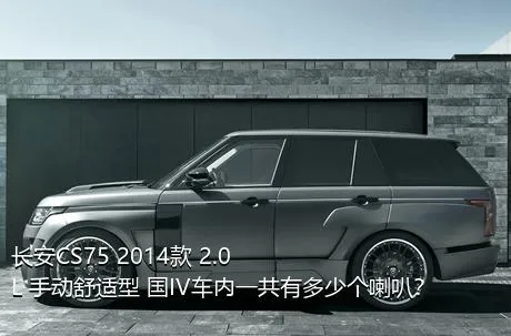 长安CS75 2014款 2.0L 手动舒适型 国IV车内一共有多少个喇叭？
