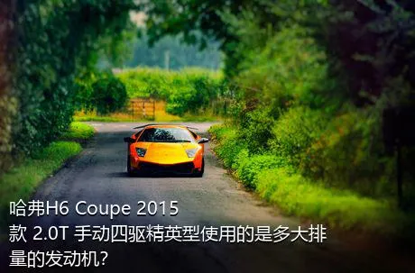 哈弗H6 Coupe 2015款 2.0T 手动四驱精英型使用的是多大排量的发动机？
