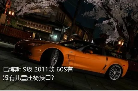 巴博斯 S级 2011款 60S有没有儿童座椅接口？