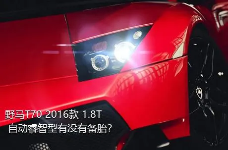 野马T70 2016款 1.8T 自动睿智型有没有备胎？