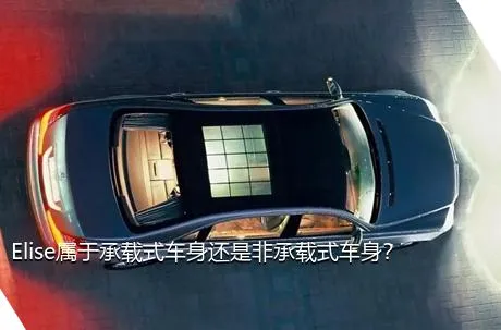 Elise属于承载式车身还是非承载式车身？