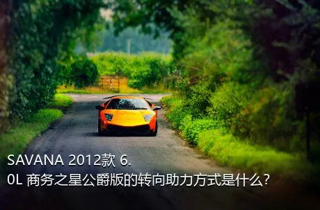 SAVANA 2012款 6.0L 商务之星公爵版的转向助力方式是什么？