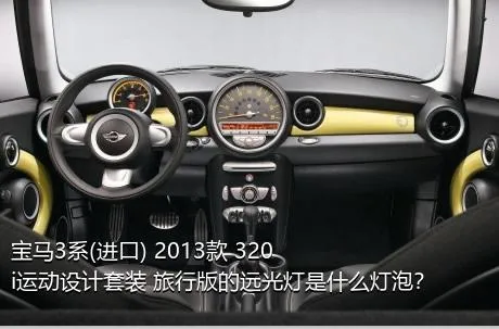 宝马3系(进口) 2013款 320i运动设计套装 旅行版的远光灯是什么灯泡？