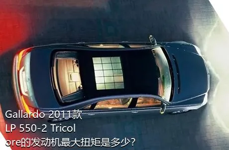 Gallardo 2011款 LP 550-2 Tricolore的发动机最大扭矩是多少？
