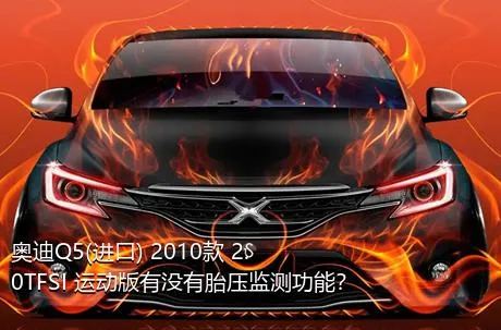 奥迪Q5(进口) 2010款 2.0TFSI 运动版有没有胎压监测功能？