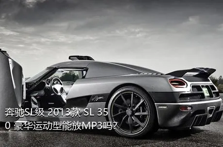 奔驰SL级 2013款 SL 350 豪华运动型能放MP3吗？