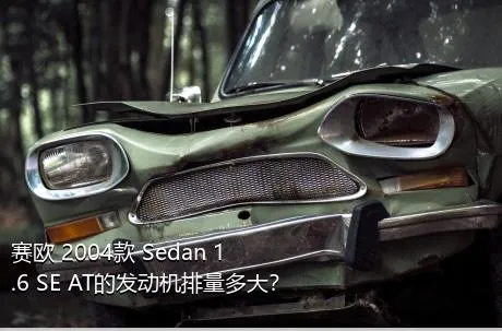 赛欧 2004款 Sedan 1.6 SE AT的发动机排量多大？