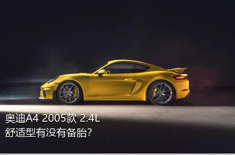 奥迪A4 2005款 2.4L 舒适型有没有备胎？