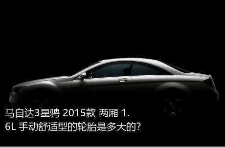 马自达3星骋 2015款 两厢 1.6L 手动舒适型的轮胎是多大的？