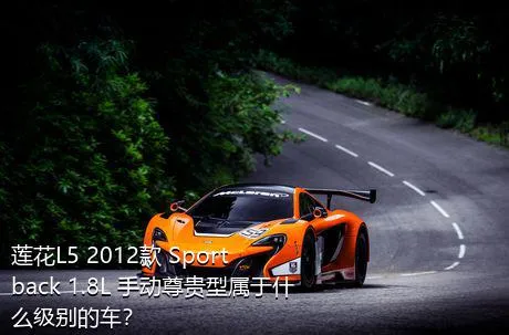莲花L5 2012款 Sportback 1.8L 手动尊贵型属于什么级别的车？