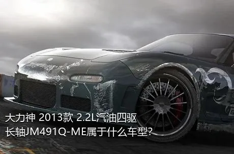 大力神 2013款 2.2L汽油四驱长轴JM491Q-ME属于什么车型？