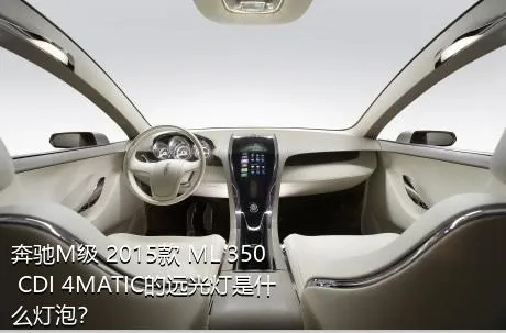 奔驰M级 2015款 ML 350 CDI 4MATIC的远光灯是什么灯泡？