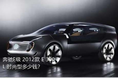 奔驰E级 2012款 E 300 L 时尚型多少钱？