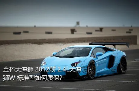 金杯大海狮 2012款 2.4L大海狮W 标准型如何质保？
