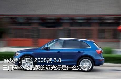 帕杰罗(进口) 2008款 3.8 三门GLS 炫酷版的近光灯是什么灯泡？