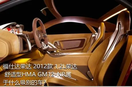 福仕达荣达 2012款 1.2L荣达 舒适型HMA GM12-NR属于什么级别的车？