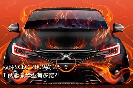 双环SCEO 2009款 2.5T 两驱豪华型有多宽？
