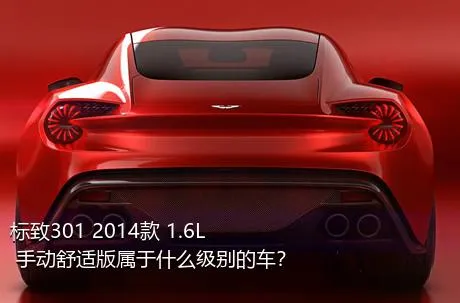 标致301 2014款 1.6L 手动舒适版属于什么级别的车？