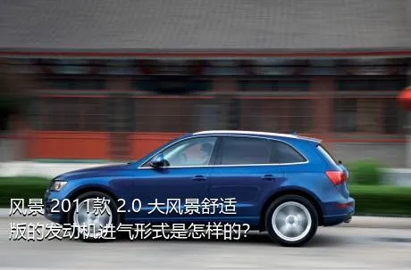 风景 2011款 2.0 大风景舒适版的发动机进气形式是怎样的？