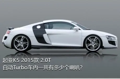 起亚K5 2015款 2.0T 自动Turbo车内一共有多少个喇叭？