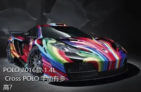 POLO 2016款 1.4L Cross POLO 手动有多高？