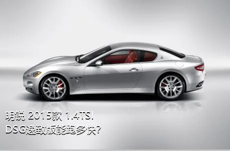 明锐 2015款 1.4TSI DSG逸致版能跑多快？