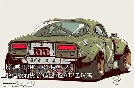 北汽威旺306 2014款 1.2L超值版厢货 舒适型5座A12国IV属于什么车型？