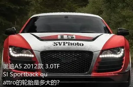 奥迪A5 2012款 3.0TFSI Sportback quattro的轮胎是多大的？