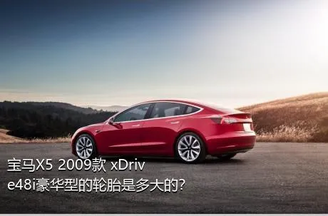 宝马X5 2009款 xDrive48i豪华型的轮胎是多大的？