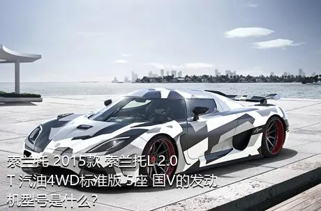 索兰托 2015款 索兰托L 2.0T 汽油4WD标准版 5座 国V的发动机型号是什么？