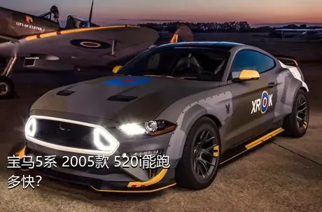 宝马5系 2005款 520i能跑多快？