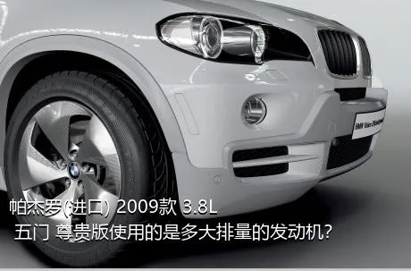 帕杰罗(进口) 2009款 3.8L 五门 尊贵版使用的是多大排量的发动机？