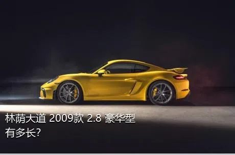 林荫大道 2009款 2.8 豪华型有多长？