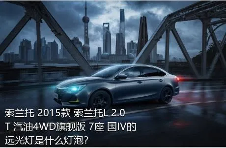 索兰托 2015款 索兰托L 2.0T 汽油4WD旗舰版 7座 国IV的远光灯是什么灯泡？